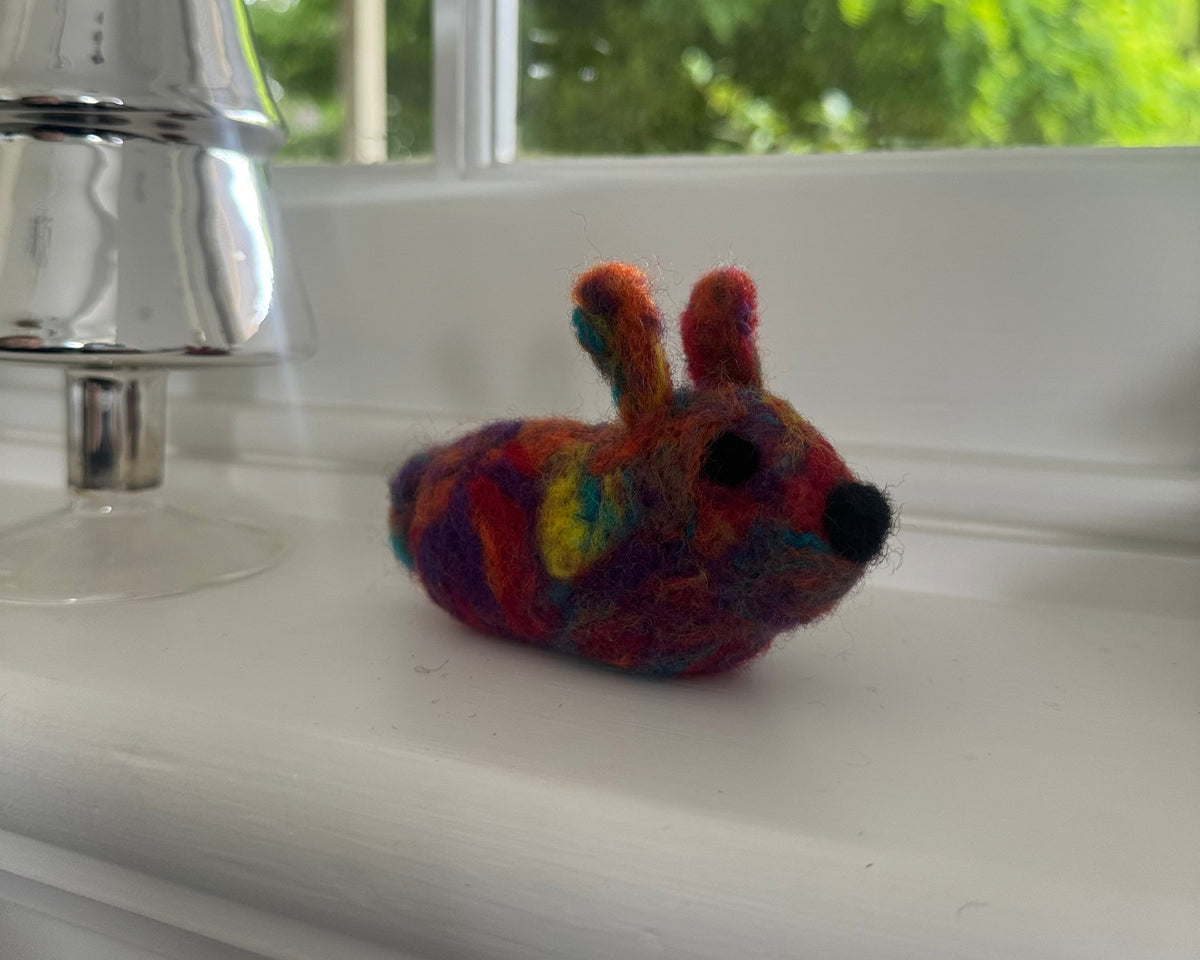 Large Felted Bunny