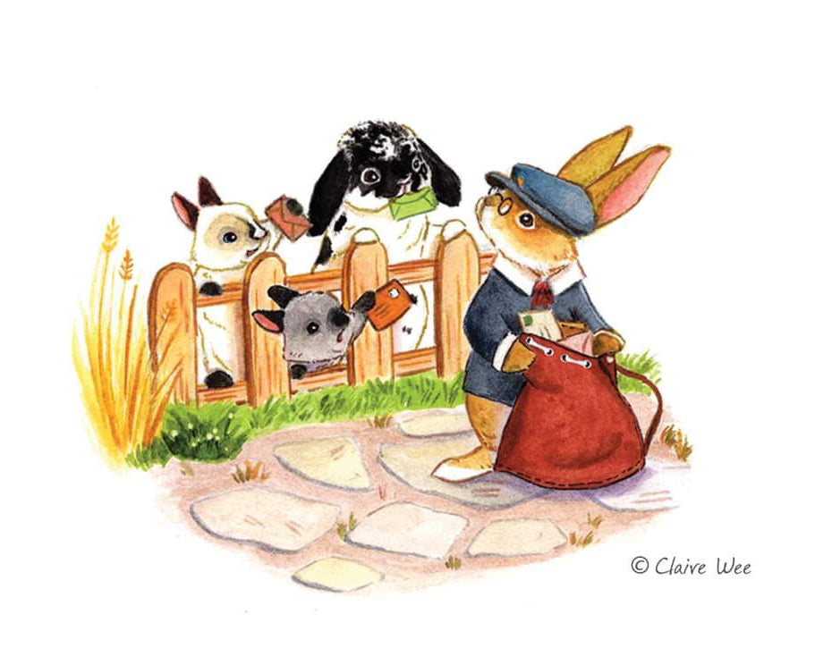 Illustrated Cards - Illustrated by Claire Wee (p)