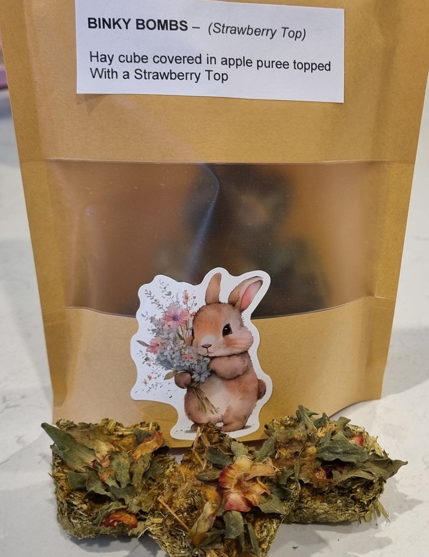 Binky Bombs - Strawberry Tops