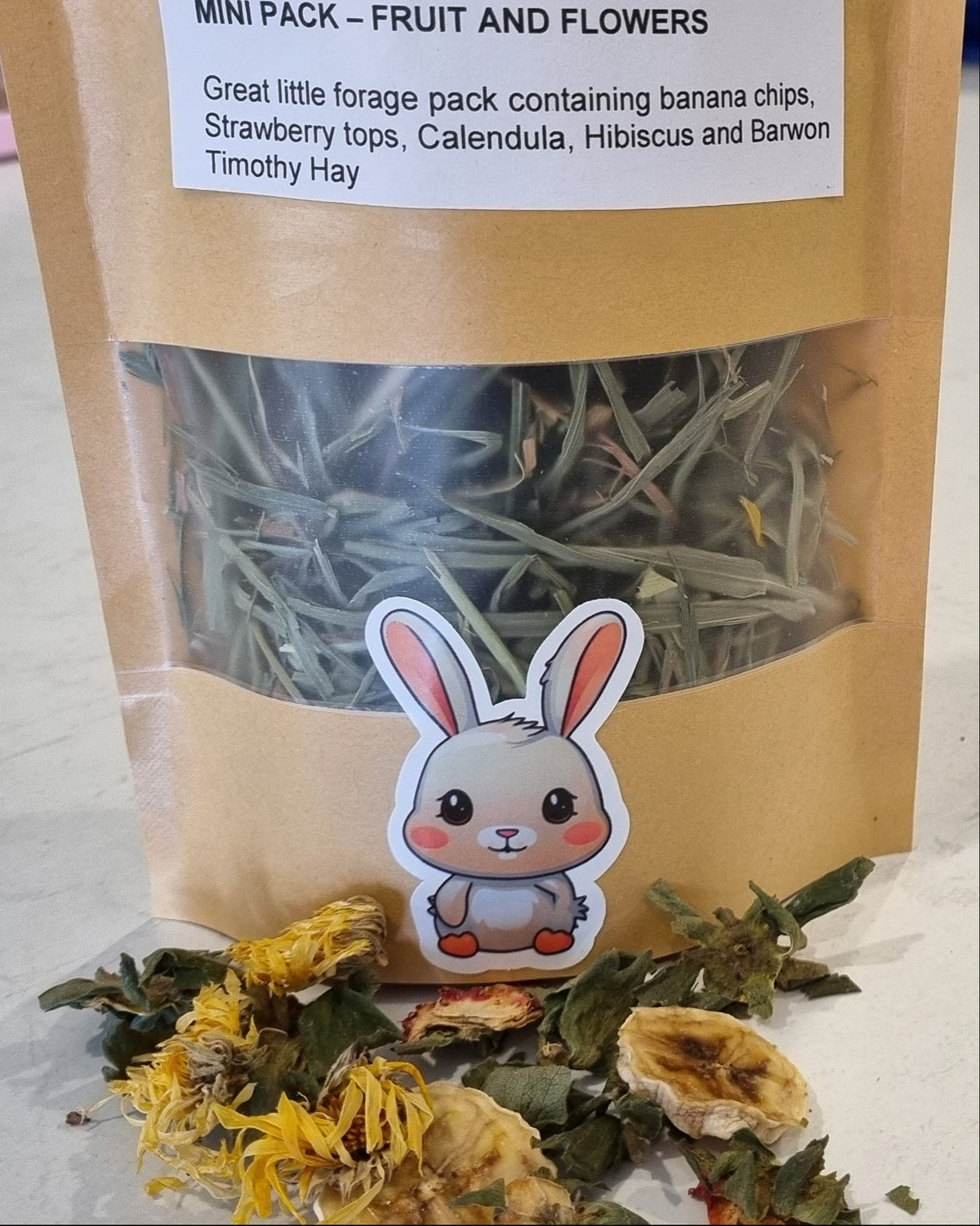 Mini Forage Pack - Fruit and Flowers - 25 gm