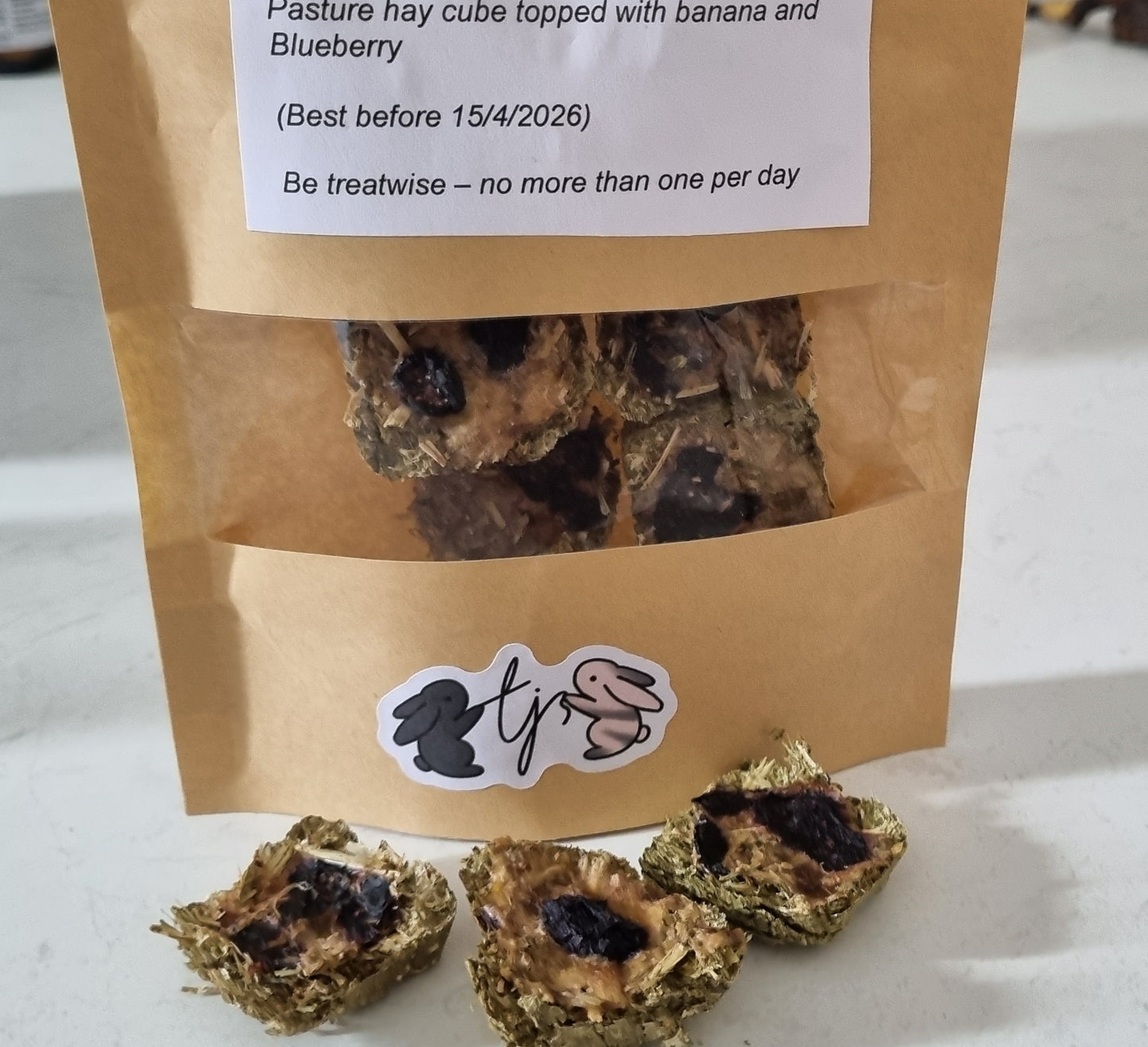 Binky Bombs with Blueberry and Banana