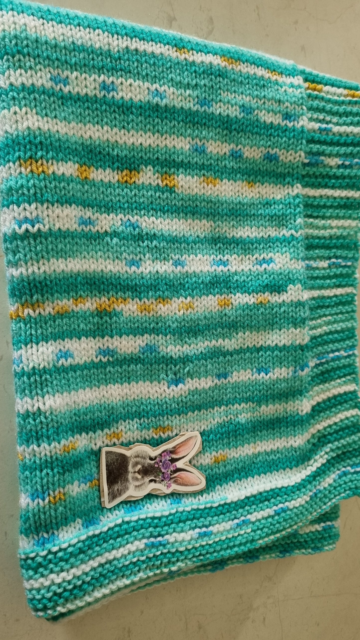 Binky Blanket - Mint Blue