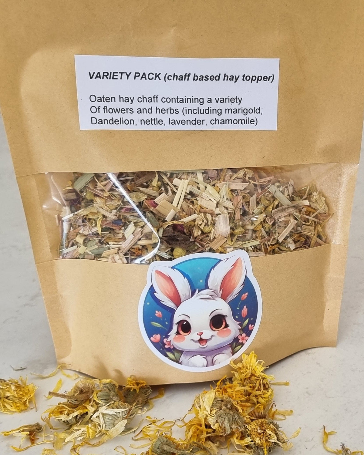 Variety Pack - Chaff-based hay topper 50 gm