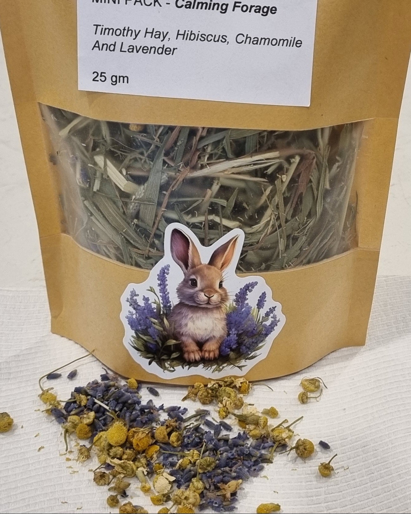 Mini Forage Pack - Calming Mix - 25 gm