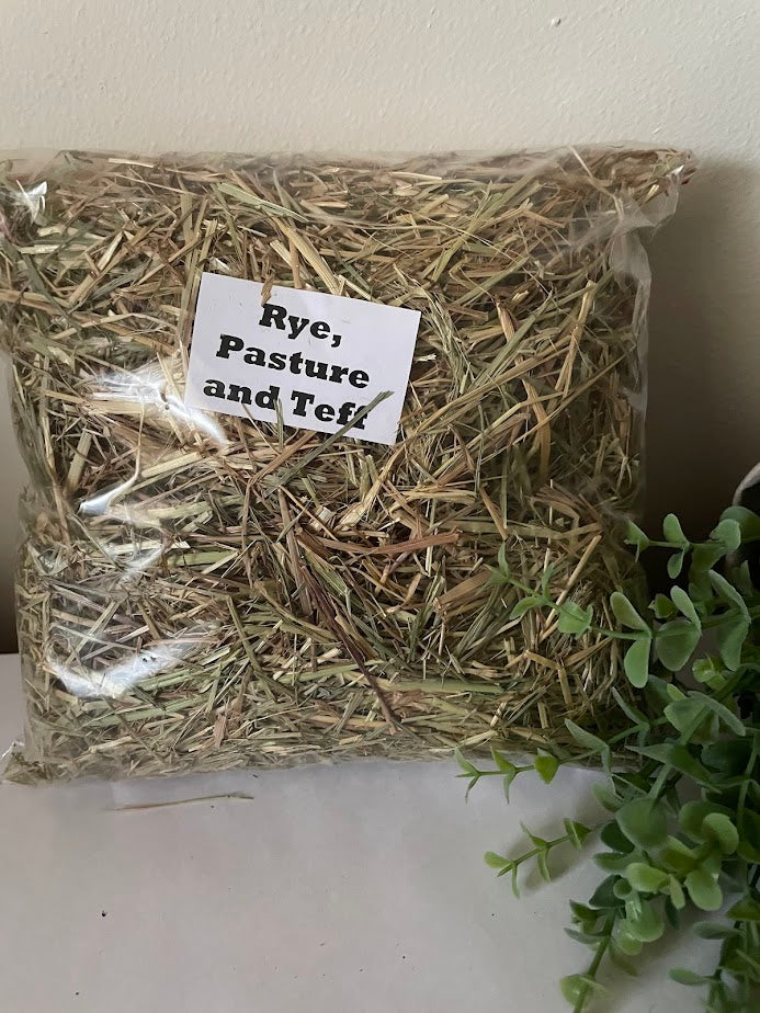 Rye, Pasture & Teff Hays 100gm