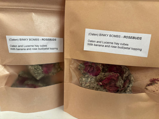 Binky Bomb Treat - Rosebud