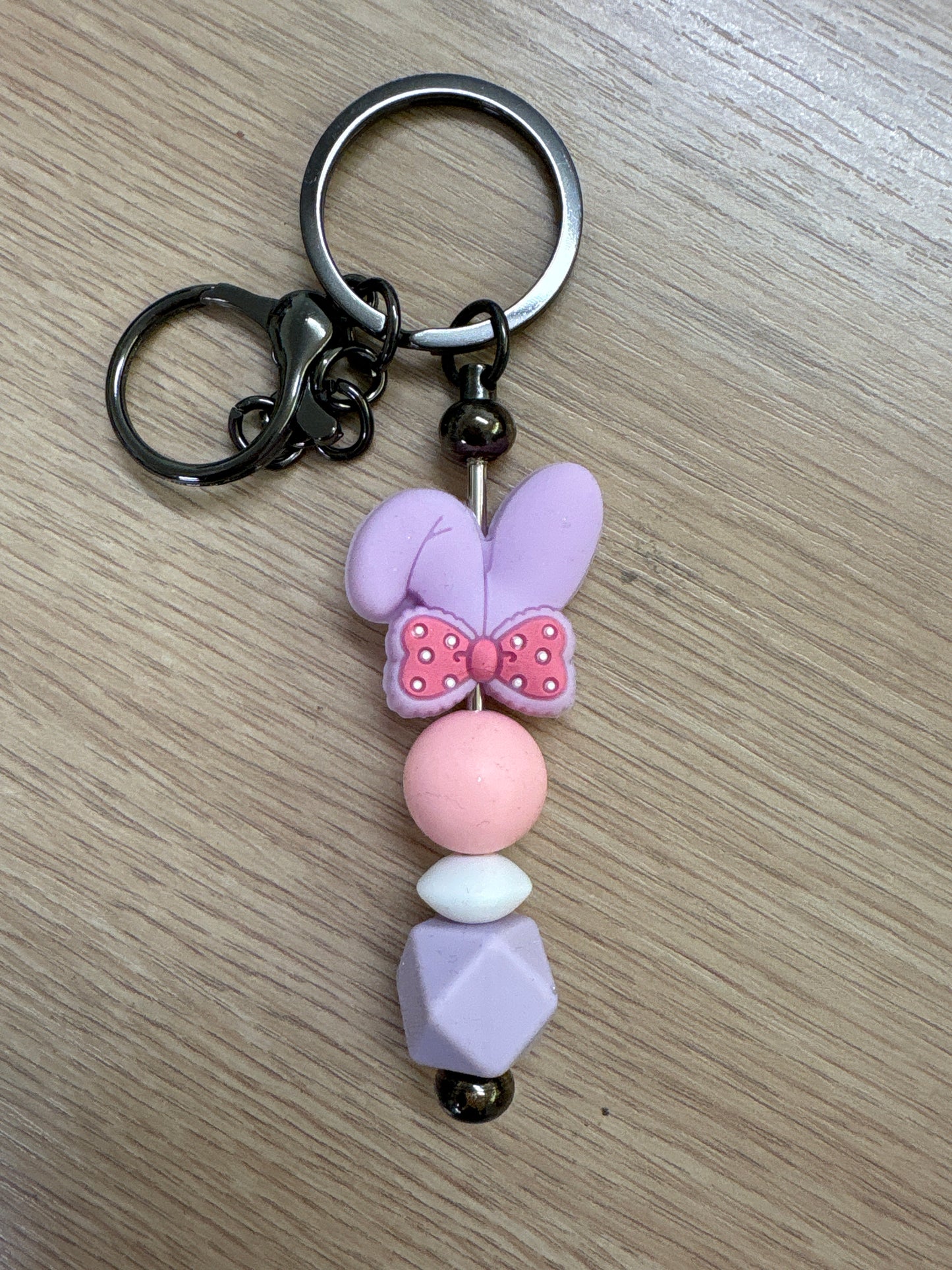 Bead keyring