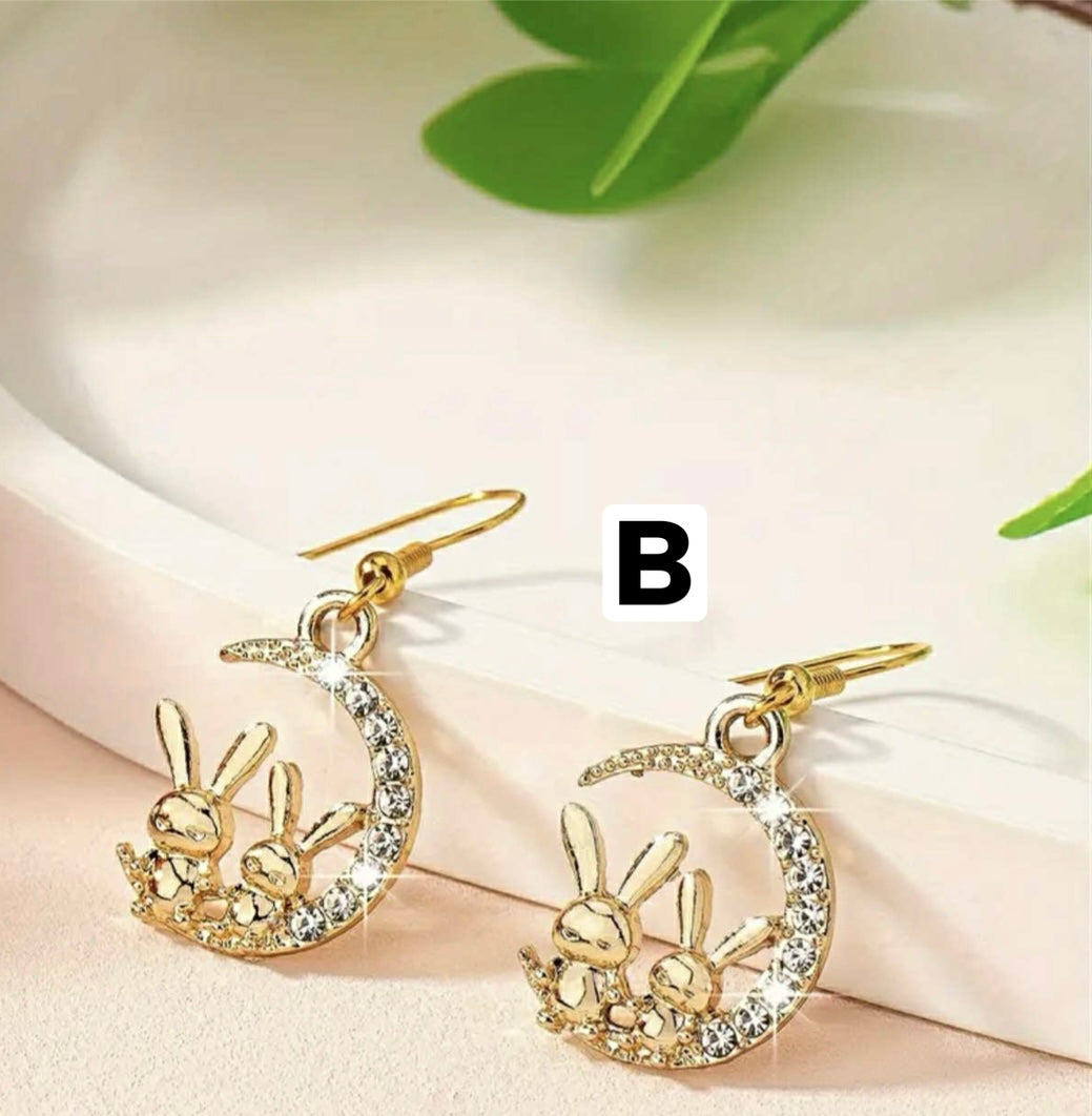 Bunny earrings