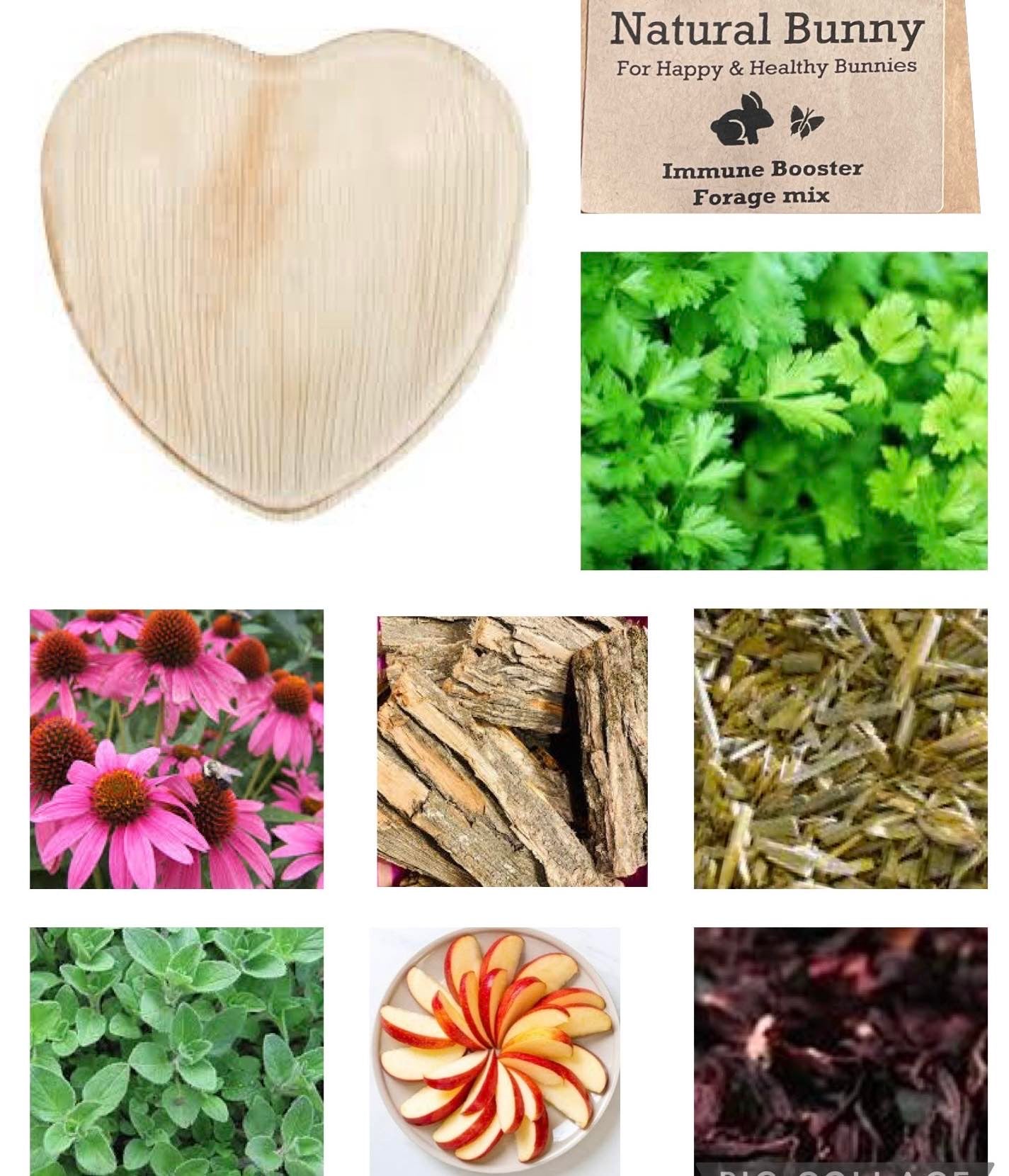 Natural Bunny - Immune Booster Forage Mix