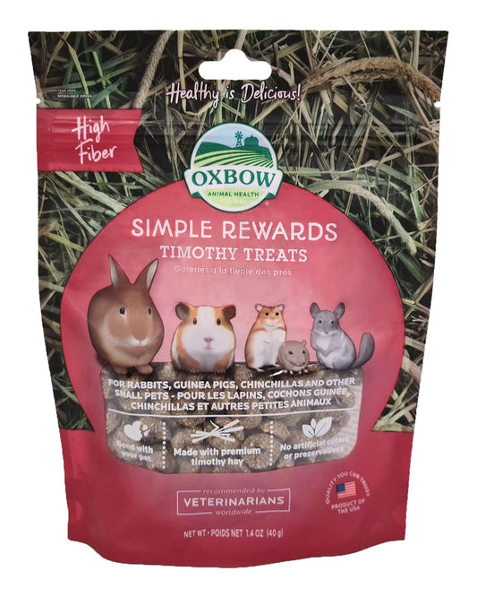 Oxbow Simple Rewards - Timothy Treats (p)