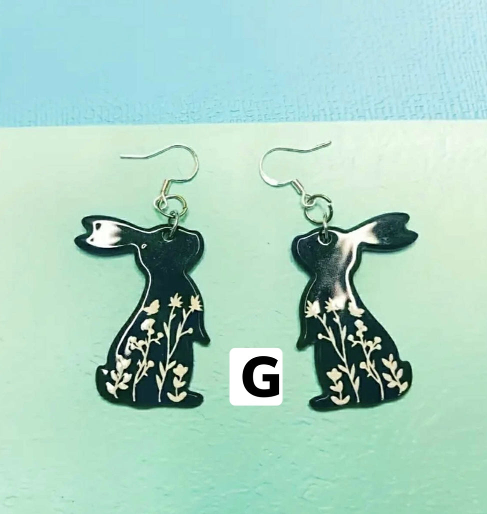 Bunny earrings