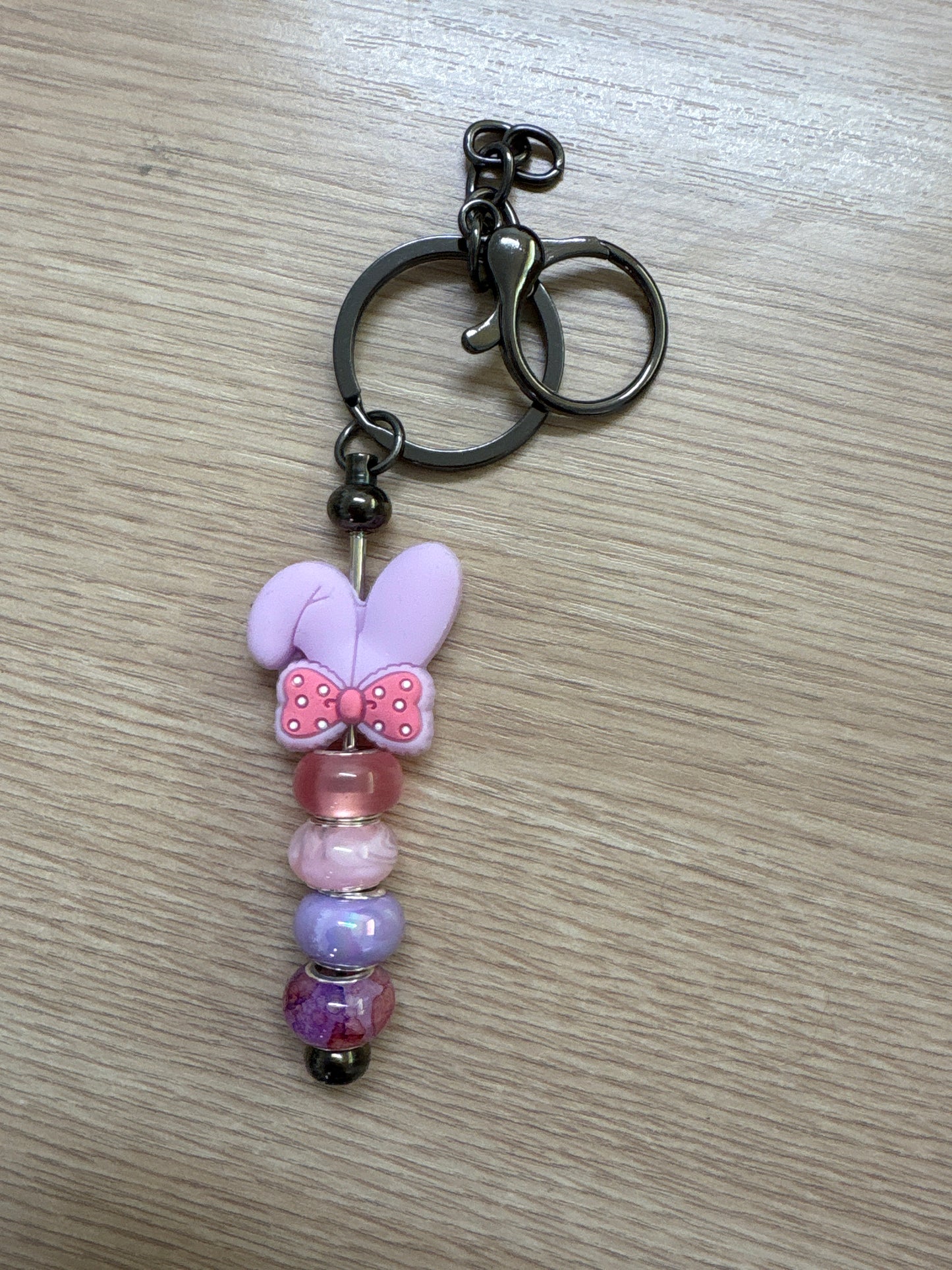 Bead keyring