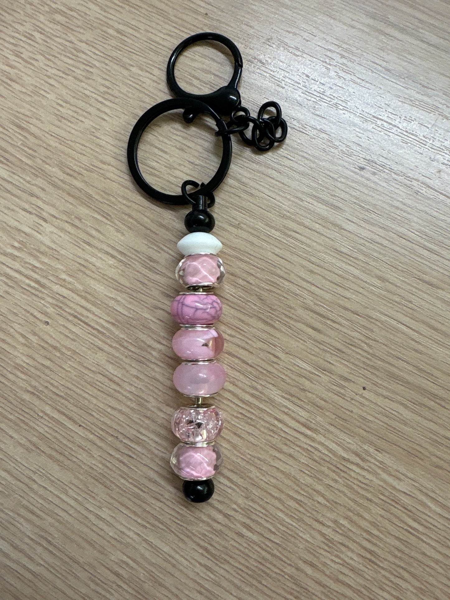 Bead keyring