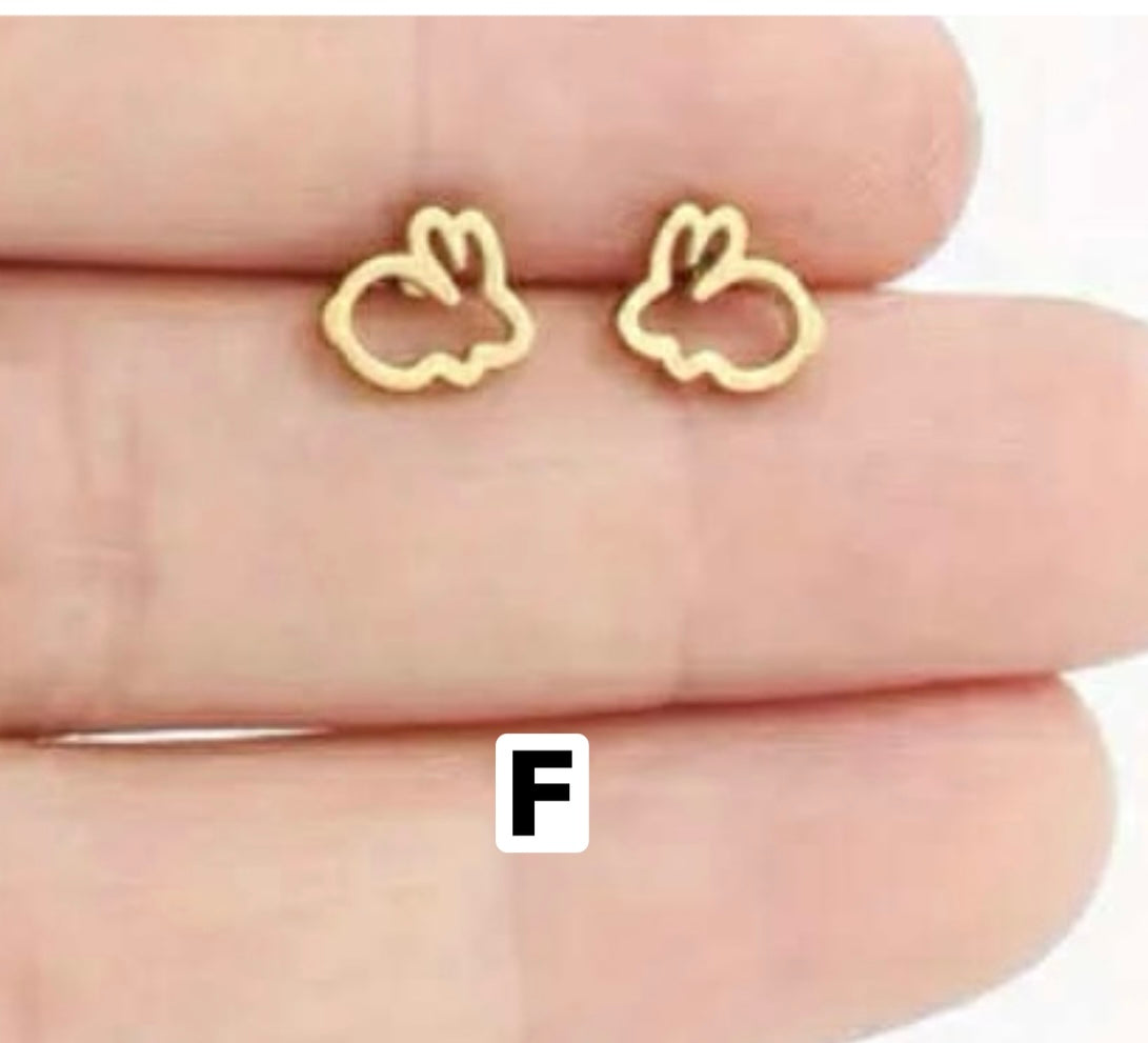 Bunny earrings