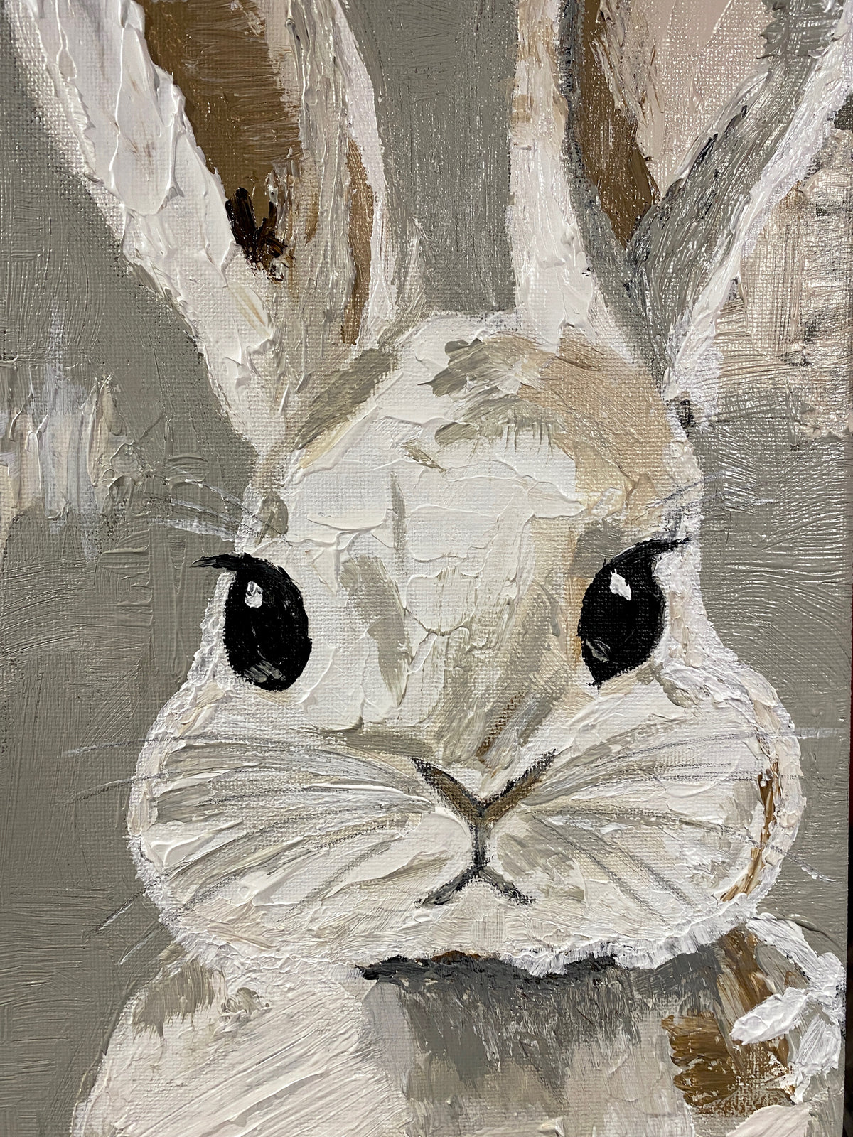 LUCKY NUMBER GAME - beautiful bunny painting