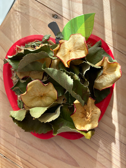 Apple forage plate