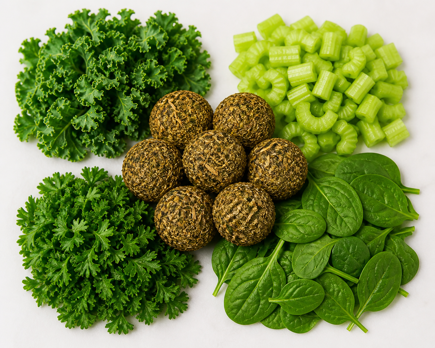 Cookies Kale, Spinach, Celery & Parsley Pt 10