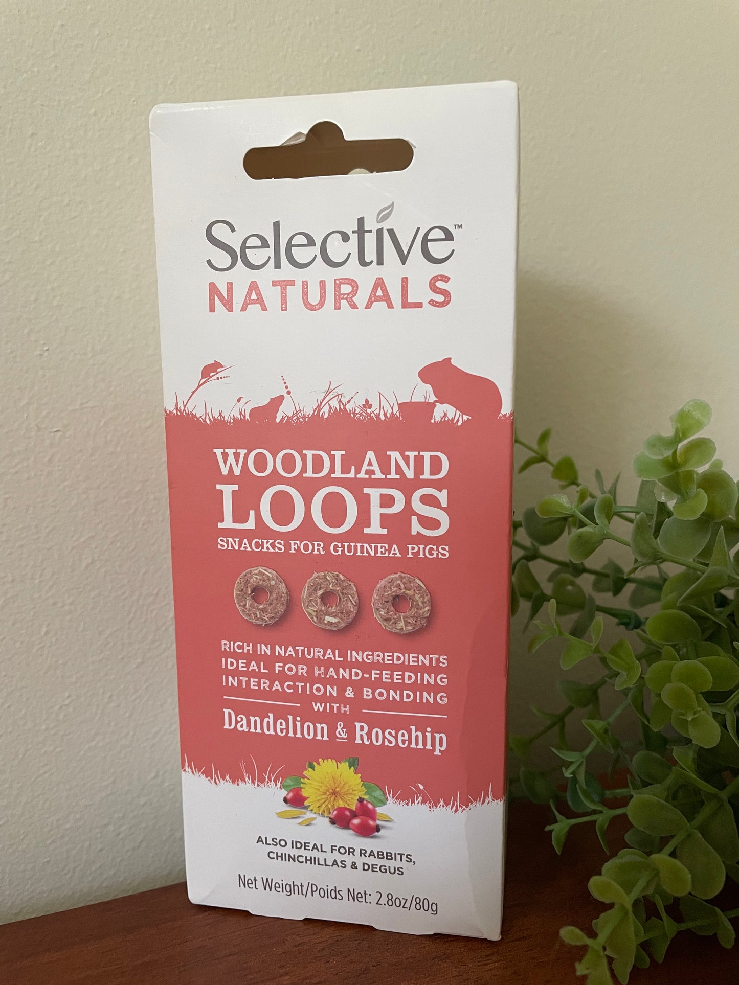 Selective Naturals. Woodland Loops Dandelion & Rosehip