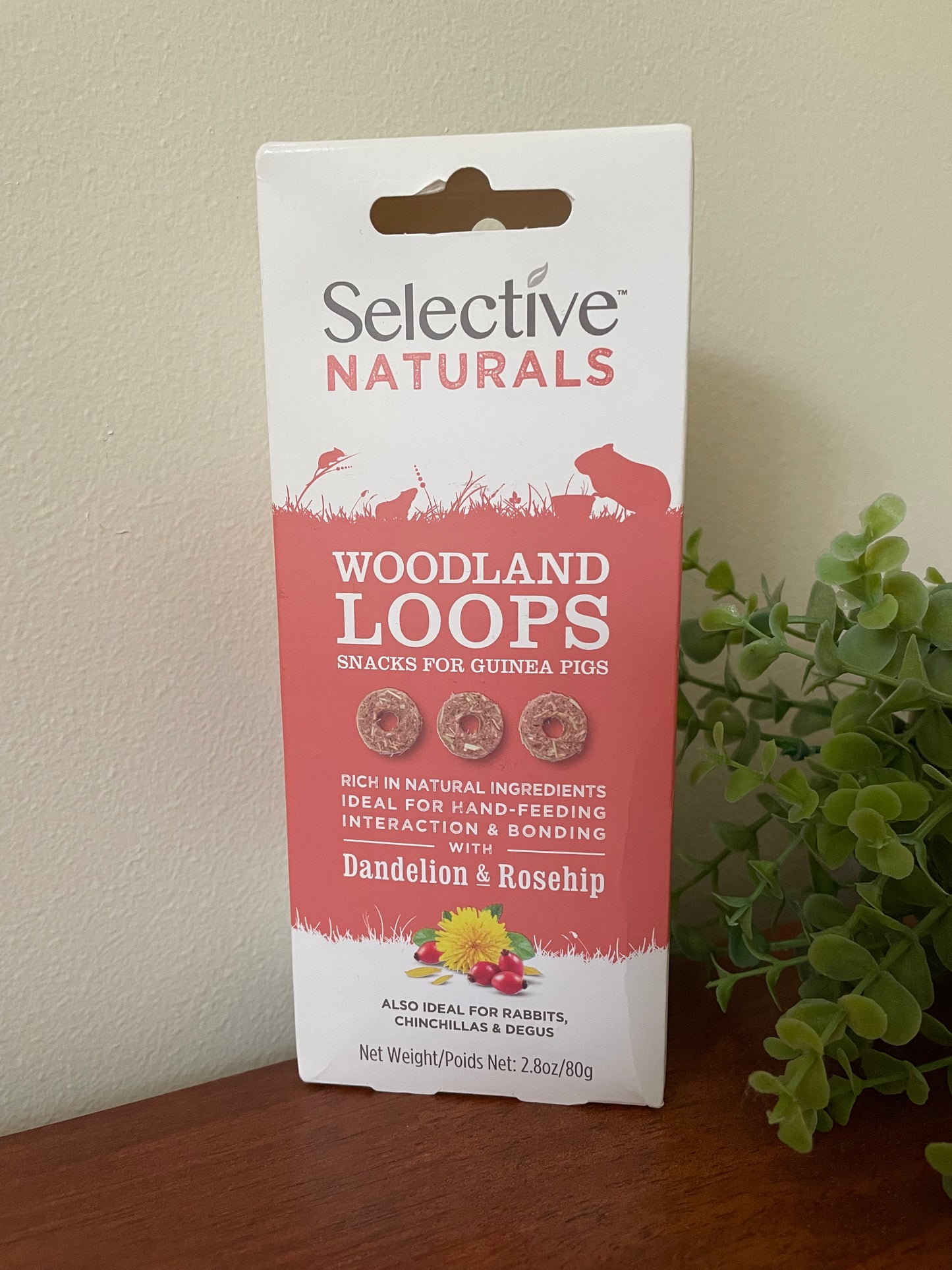 Selective Naturals. Woodland Loops Dandelion & Rosehip