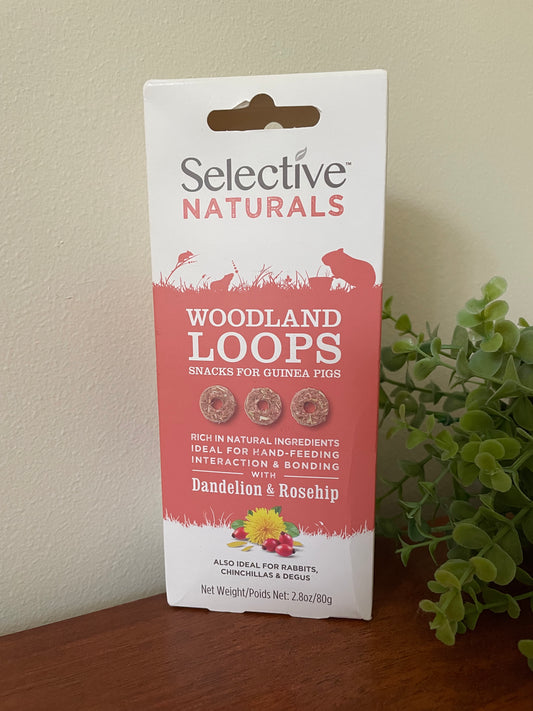 Selective Naturals. Woodland Loops Dandelion & Rosehip