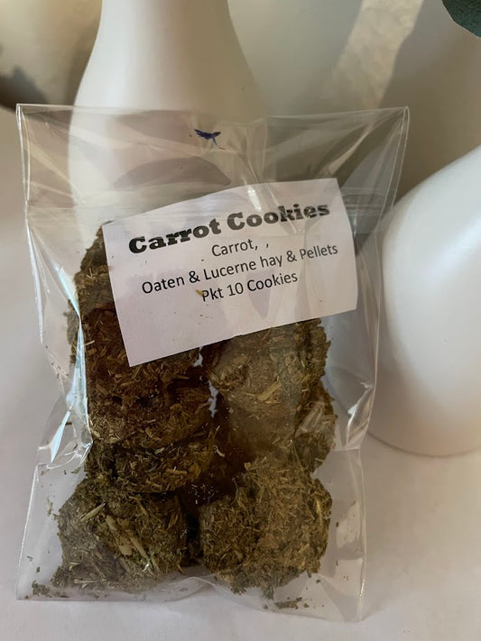 Carrot Cookies  Pkt 10