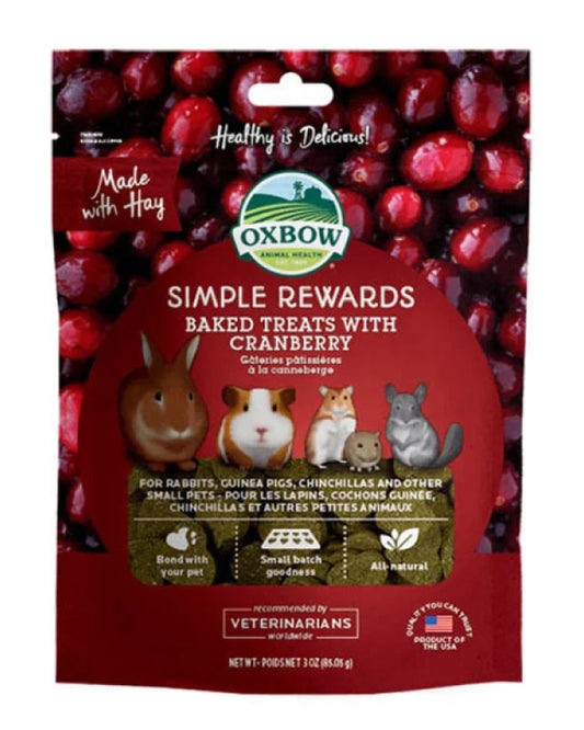 Simple Rewards Baked Treats with Cranberry 85g (p)