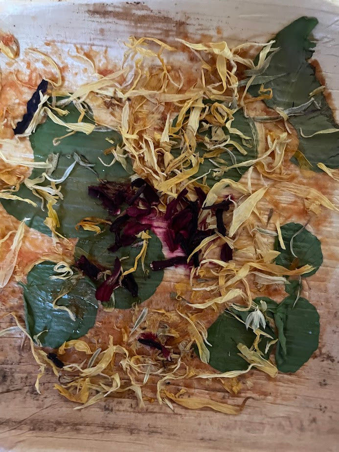 Papaya Chew Plate