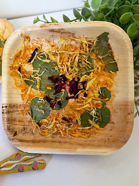 Papaya Chew Plate