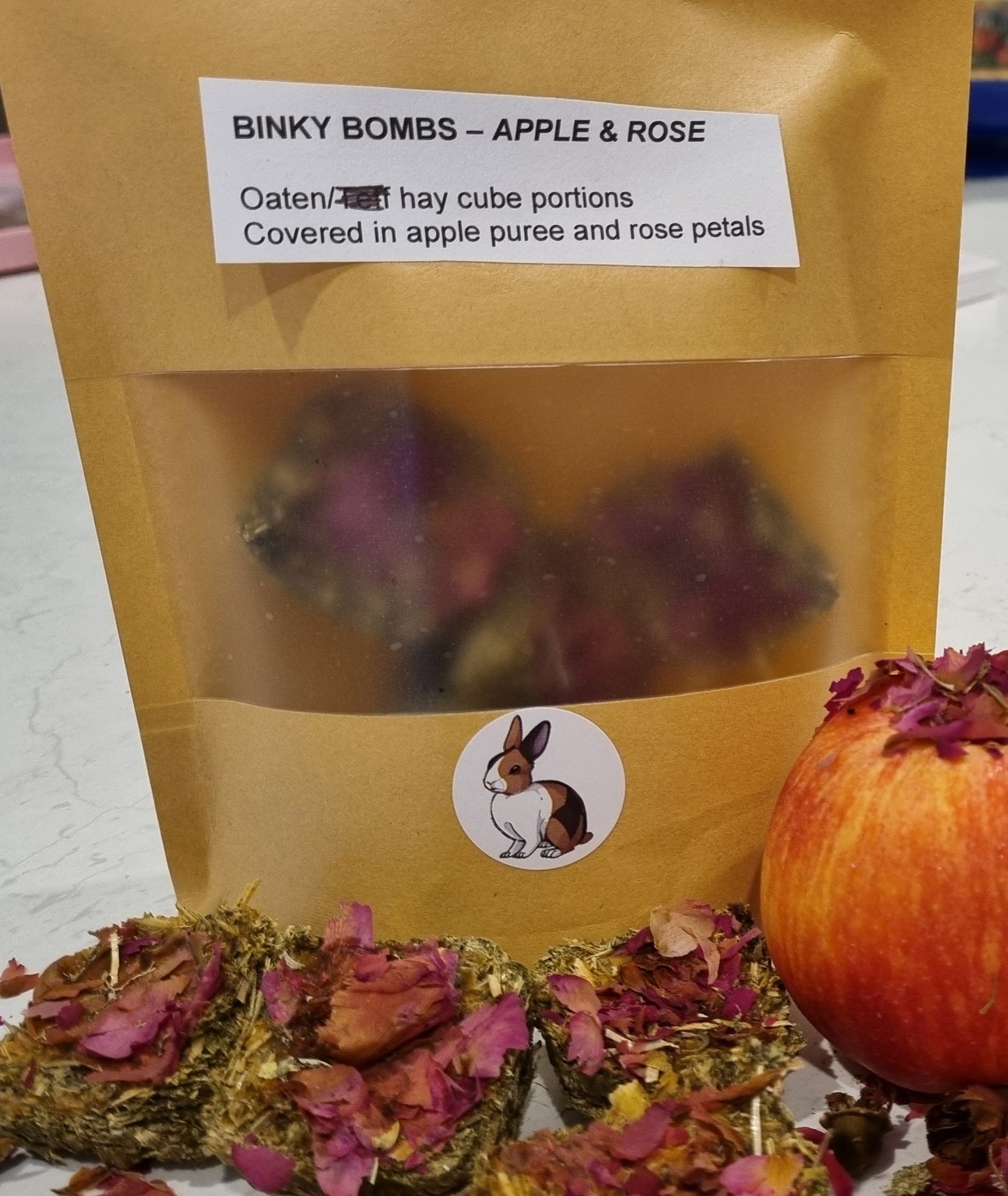 Binky Bombs - Apple and Rose Petals 🌹