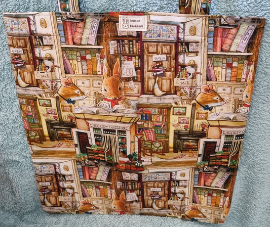 Tote Bag and matching framed cosmetic purse set.