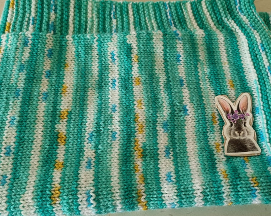 TJ Friends - Binky Blanket - Mint Blue