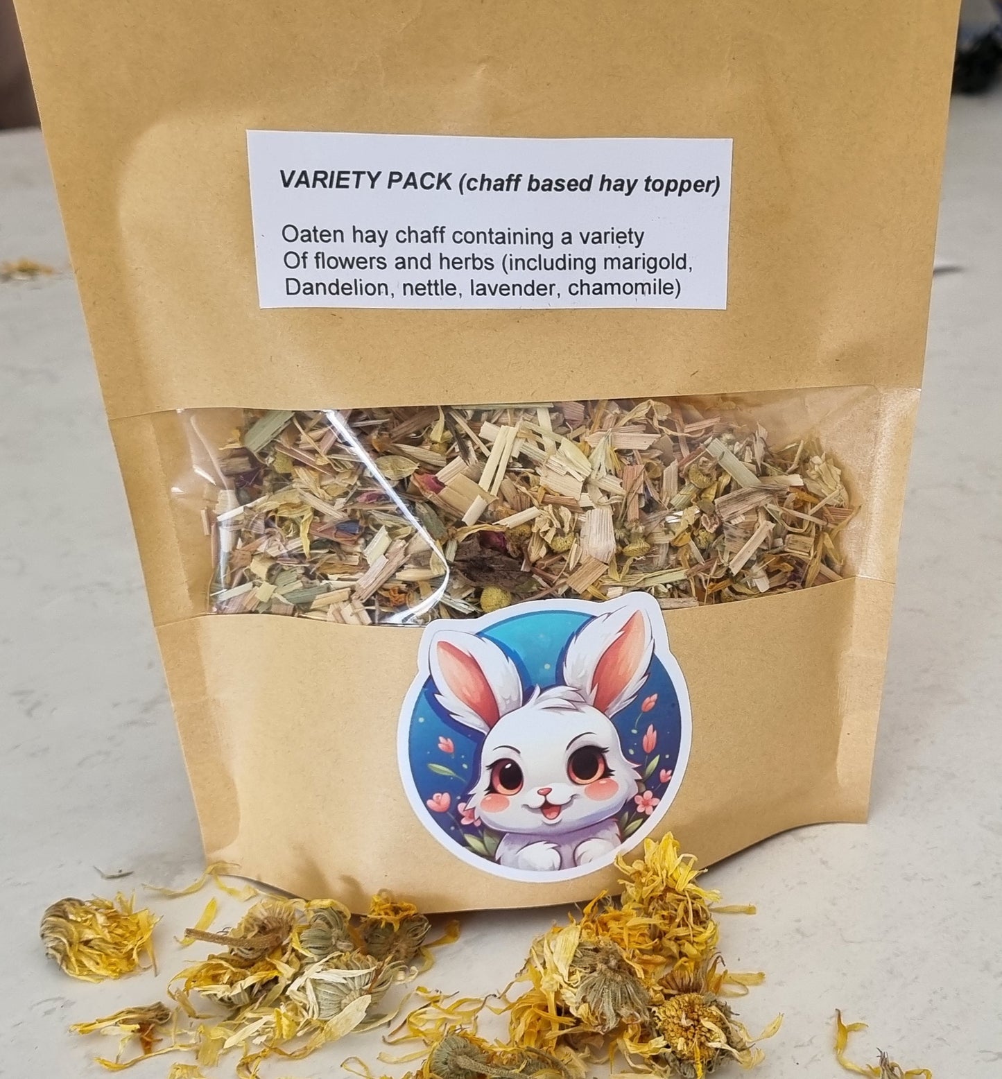 Variety Pack - Chaff-based hay topper 50 gm