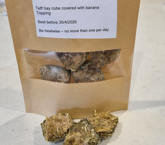 Binky Bombs- Teff Hay - Banana