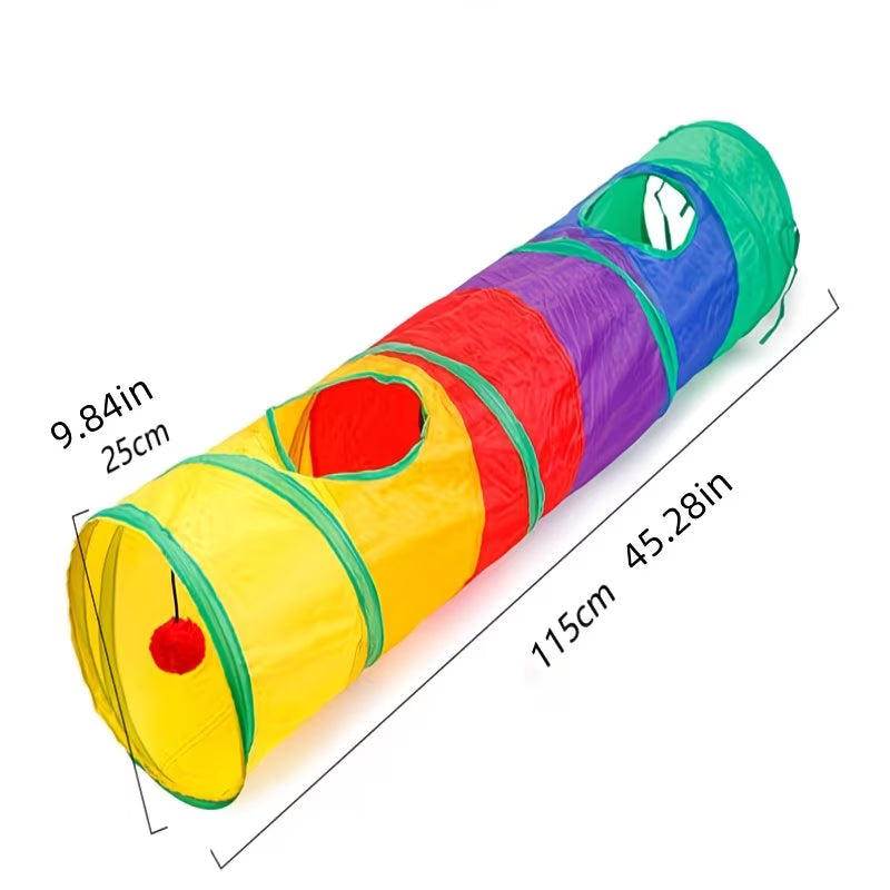 Colourful Bunny Straight Tunnel